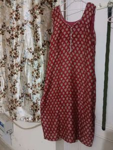 Printed Kurti Set With Pant