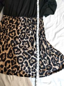 Shein Animal Print Mini Dress