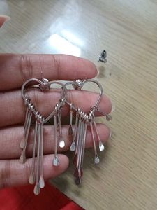 Heart Drop Earrings