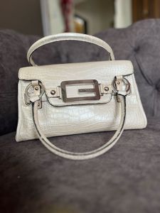 Authentic Guess crocodile pattern Handbag