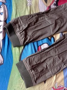 Army Green Loose Fit Cargo