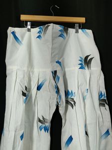 Women White Kurti Pant | Waist 44| Length 39