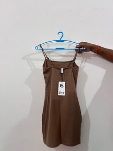 Brown Slip Dress