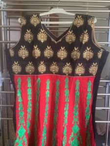 Embroidered Indian Dress