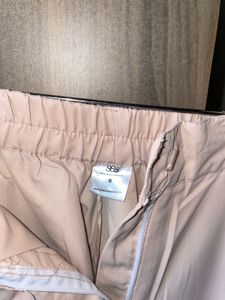 Beige Casual Pants