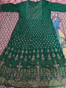 Elegant Green Gown