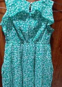 Green &amp; Black Kids Dresses Combo