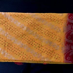 Saree With Blouse Piece