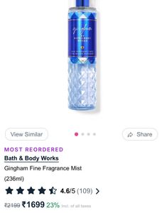 Bath & Body Works Gingham Mist