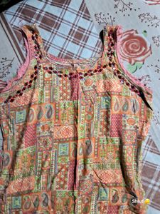 Mirror Work Kurti