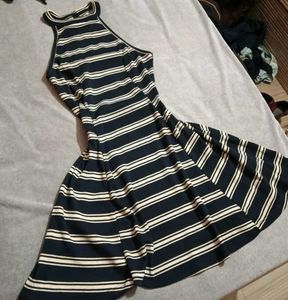 hollister blue dress