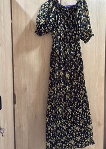 Floral Print Maxi Dress