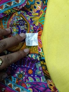 Purple Paisley Hi-Lo Dress