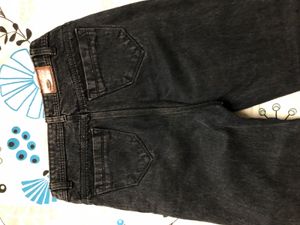 Zara Charcoal Straight Fit Jeans
