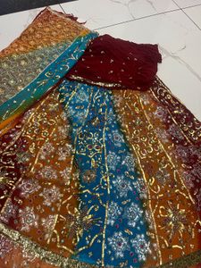 Gujarati Lehenga Set