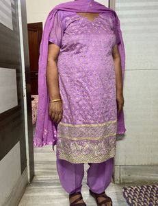 Partywear silk suit