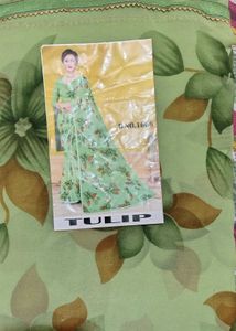 Floral Print Saree