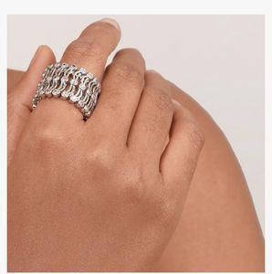 Pure 925 Silver kada+ring