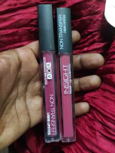 Liquid Lipsticks (Set of 2)And 1Lip Stick