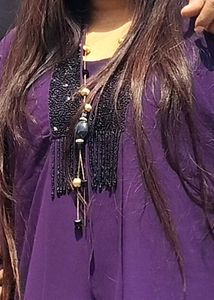 Black And Golden Beautiful Stylish Chain