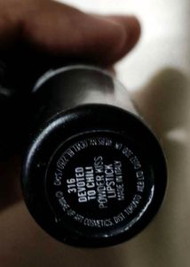 MAC Powder Kiss Lipstick- devoted to chilli