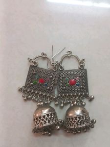 Beautiful Oxidised Earrings