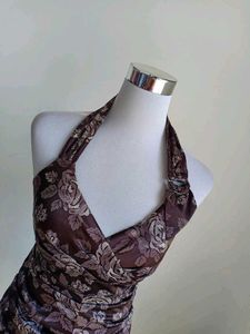 Brown y2k Dress