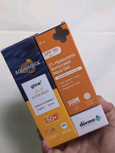 Aqualogica And Dermaco Sunscreen Combo