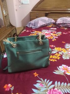 Green Yoyo King Handbag
