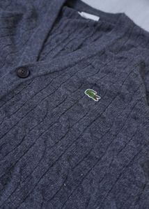 Lacoste Wool Blend Cardigan