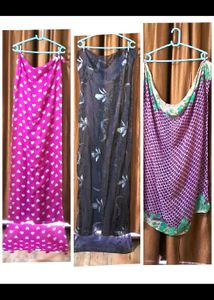 Combo Of 6, 2 Shrugs, 1 Top Size 42 Inches n 3 Sto