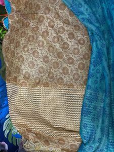 Havy Mirror Work Saree