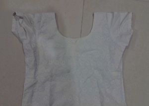 Elegant White Embroidered Kurta