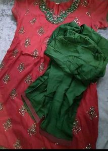 Embroidery Work Kurta Set