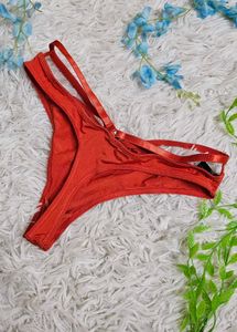 Orange Thong Panty