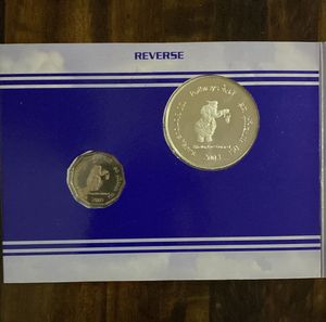 Proof Set Of 2 Coins - 150 Glorious Years Railway