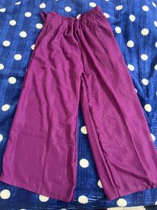 Women Purple Jumpsuit/Co Ord Set