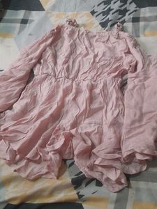 Pink Long Sleeve Top