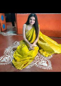 Elegant Yellow Saree