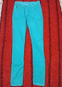 Sea Green Jeggings/Jeans