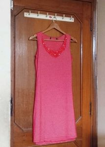 Brand new bodycon one piece dress with Beaded Neck