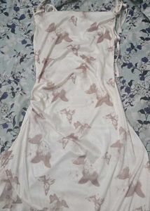 Butterfly Print Maxi Dress