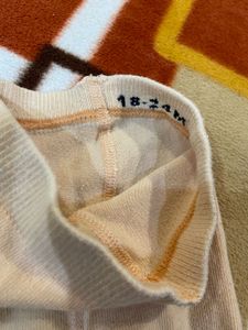 Girls' Stockings - Beige and Black