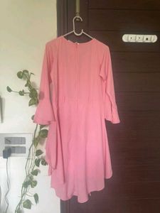 Pink Sequin Tunic Dress