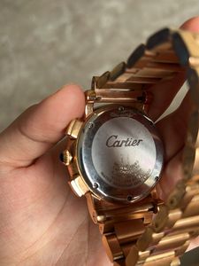Cartier Chronograph Gold Watch