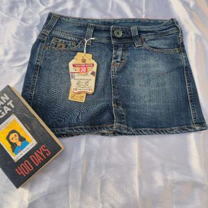 Mini Denim Skirt
