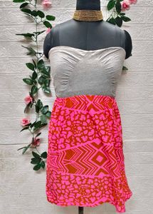 Size M/L 🎁Buy 2 Get 1 Free 🎁Funky Tube Dress