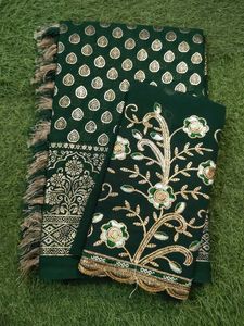 Banarsi Saree With Fix Foil Print