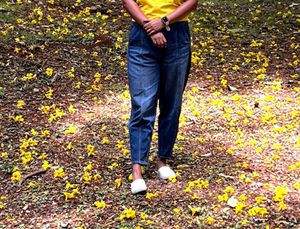 Slouchy Fit Jeans In Excellent Condition