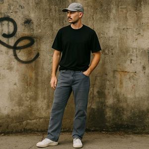 Vintage 1990s Carhartt Grey Jeans | Rare Workwear